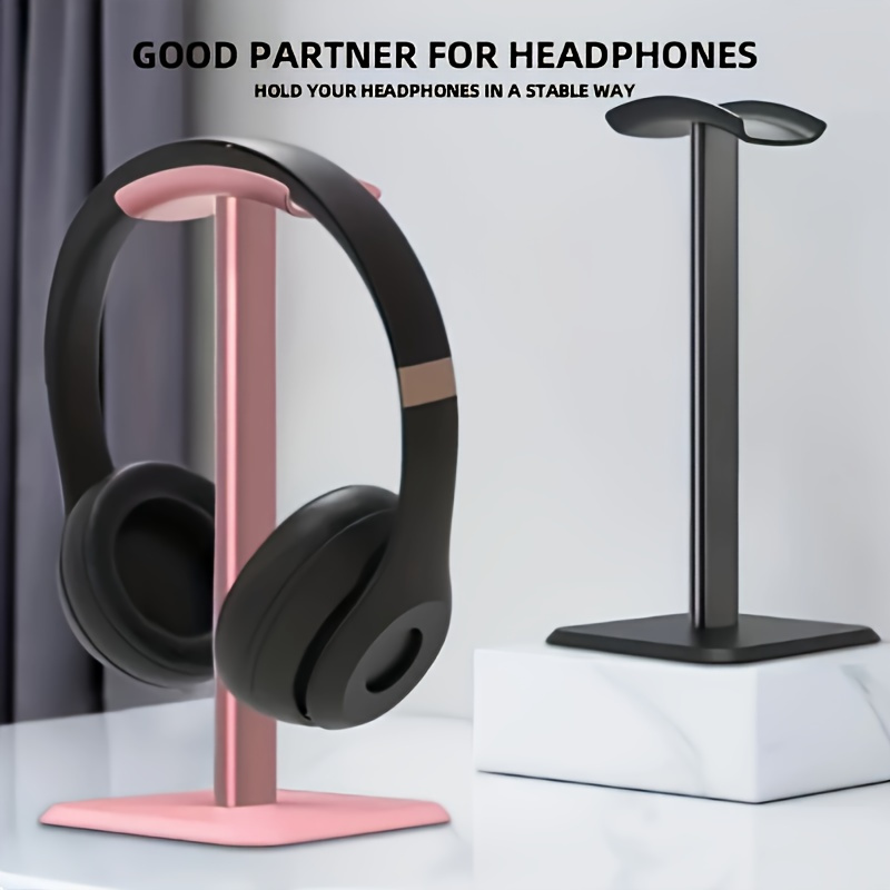 1pc Alloy Headphone Holder, Universal Head-mounted Headphone Rack, Computer Gaming E Fports Desktop Storage Rack Hook
1pc Alloy Headphone Holder, Universal Head-mounted Headphone Rack, Computer Gaming E Fports Desktop Storage Rack Hook