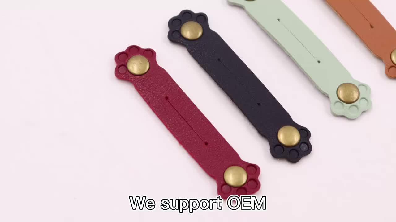 2pcs Flower Shaped Data Cable Storage Guide, Reusable