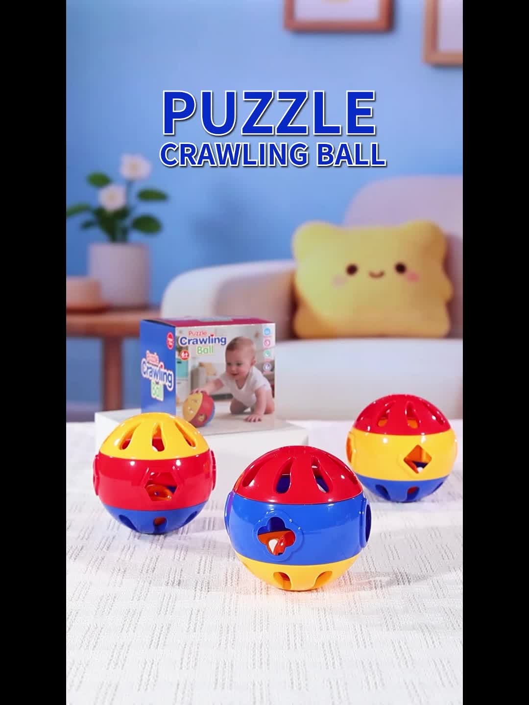ICELENG Baby Grasp Ball for 6+ Months Toddlers