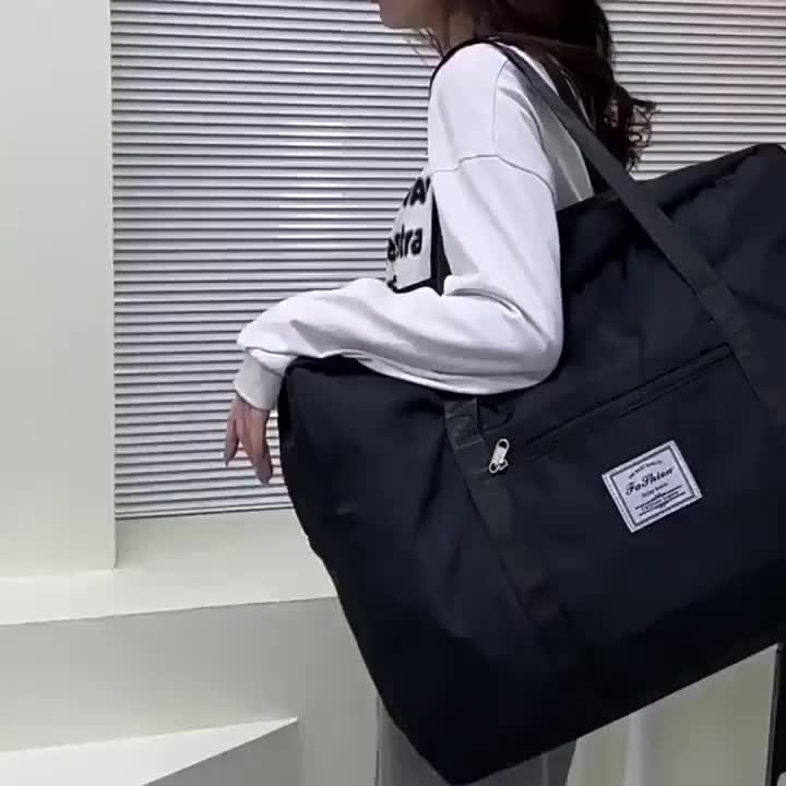 Travel Luggage Bag for Men and Women, Foldable Design