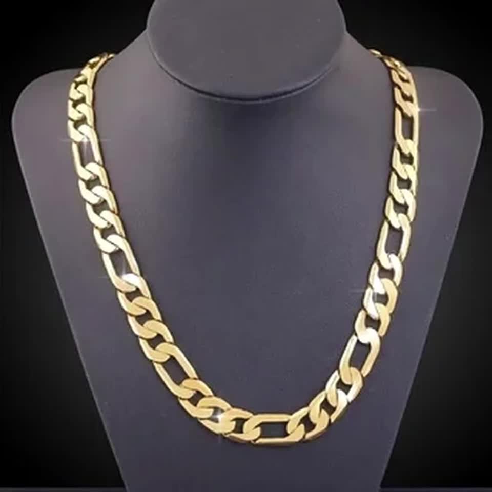Unisex 316L Stainless Steel Cuban Link Necklace