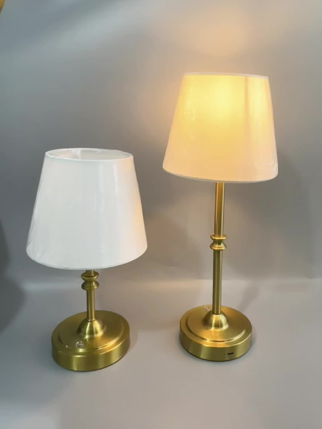 Portable Wireless LED Lamp with Touch Control & USB Charging