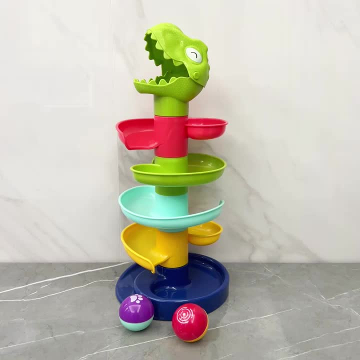 Interactive Intelligent Fun Track Ball Tower Toy