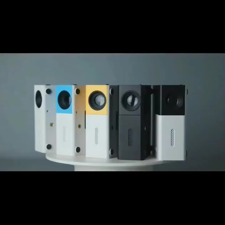 Smart Mini Movie Projector with Remote Control & Speaker