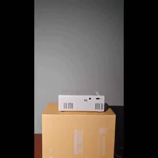 Portable Mini LED Projector with Remote & Speaker
