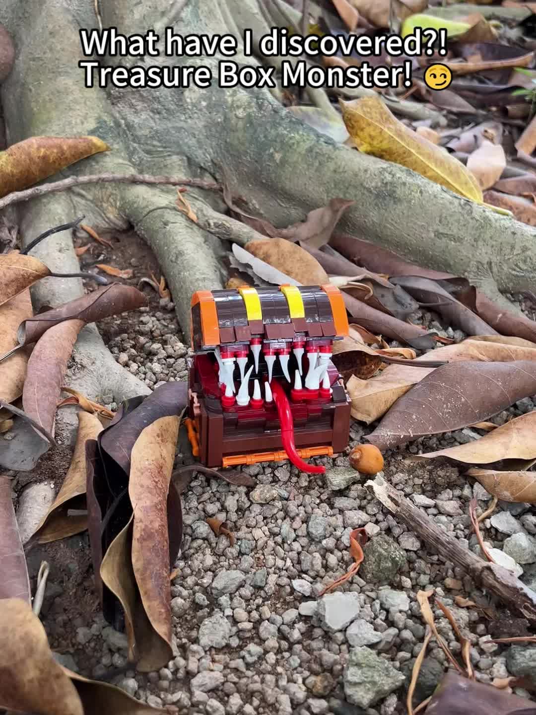 Mimic Treasure Chest Building Kit for Tabletop RPG