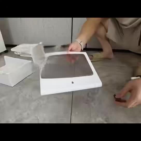 Plastic Multi-Layer Foldable Storage Cabinet for Bathroom