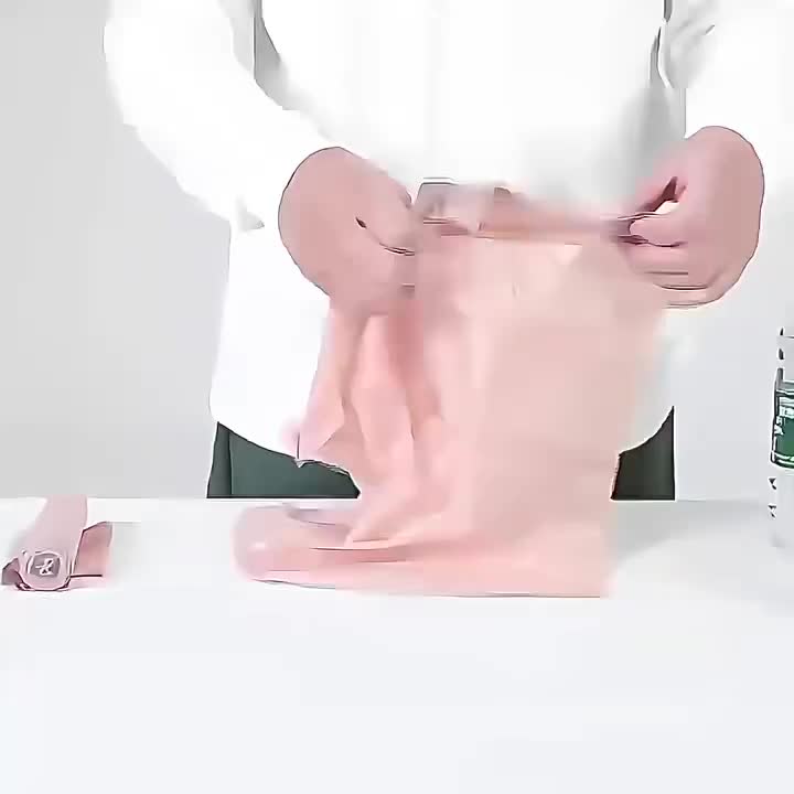 Berry Pink Scented Drawstring Trash Bags for Multi-Use