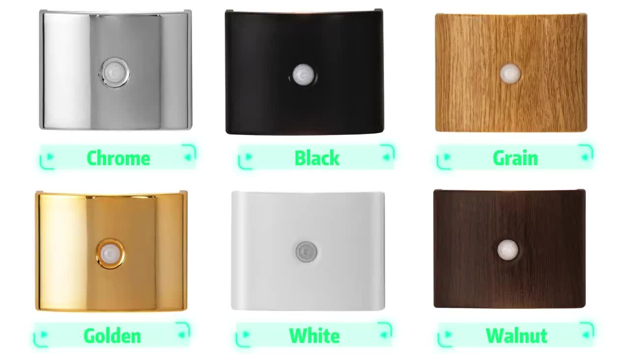 USB Smart Sensor Night Light with Magnetic Fill Light