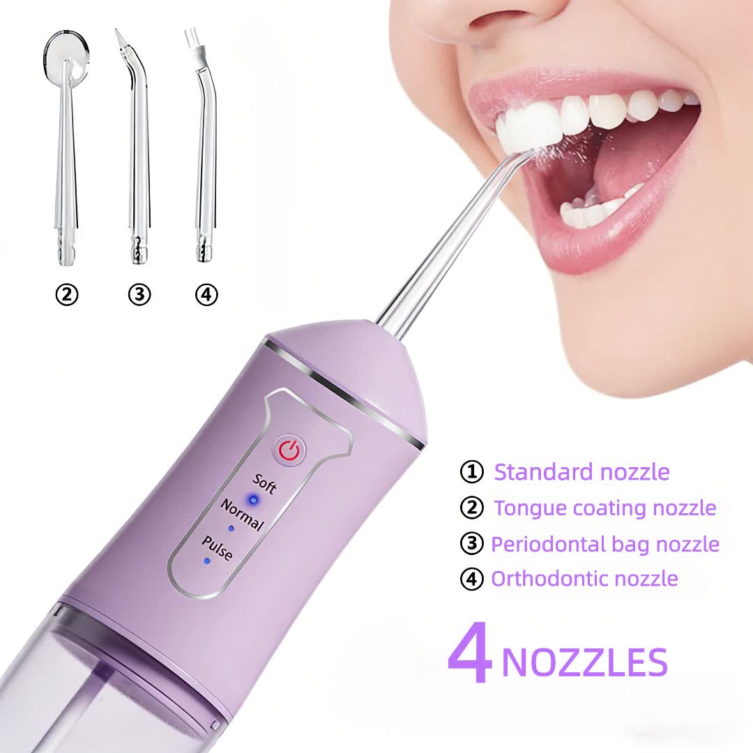 Portable Wireless Electric Water Flosser Kit
