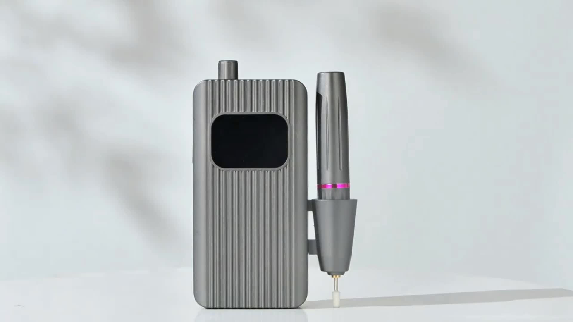 Portable Nail Drill Machine, Rechargeable USB Electric Nail Grinder Set