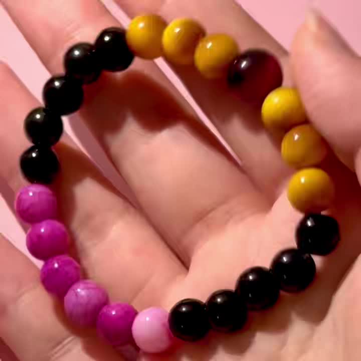 Tiger's Eye Beads Bracelet, Wealth Attraction & Talisman