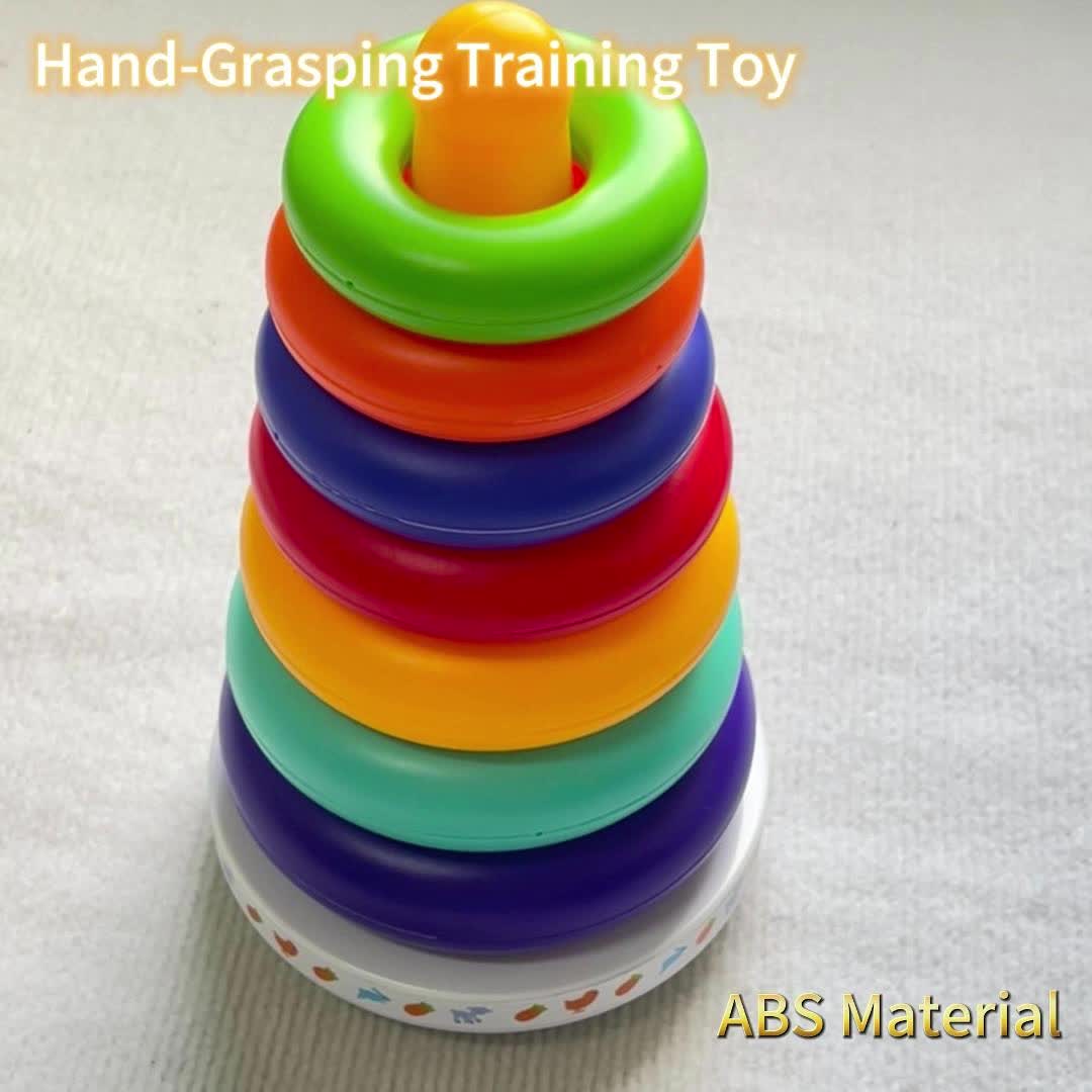 Rainbow Tower Stacking Toy, Learning & Sensory Play