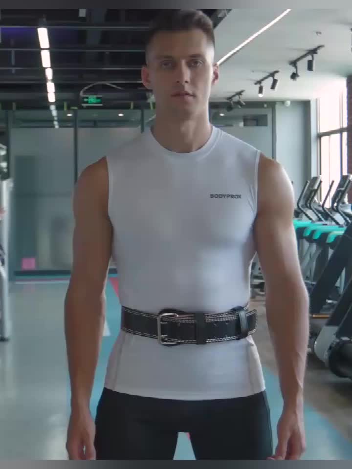 10cm Wide Squat Deadlift Belt for Gym Training Support