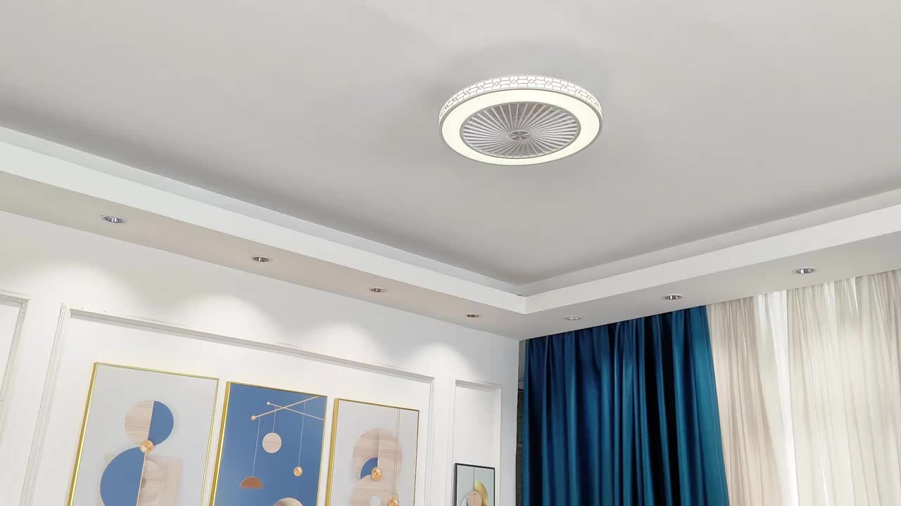 50cm Smart Ceiling Fan with Motorized Light Dimmer & Mosquito Killer