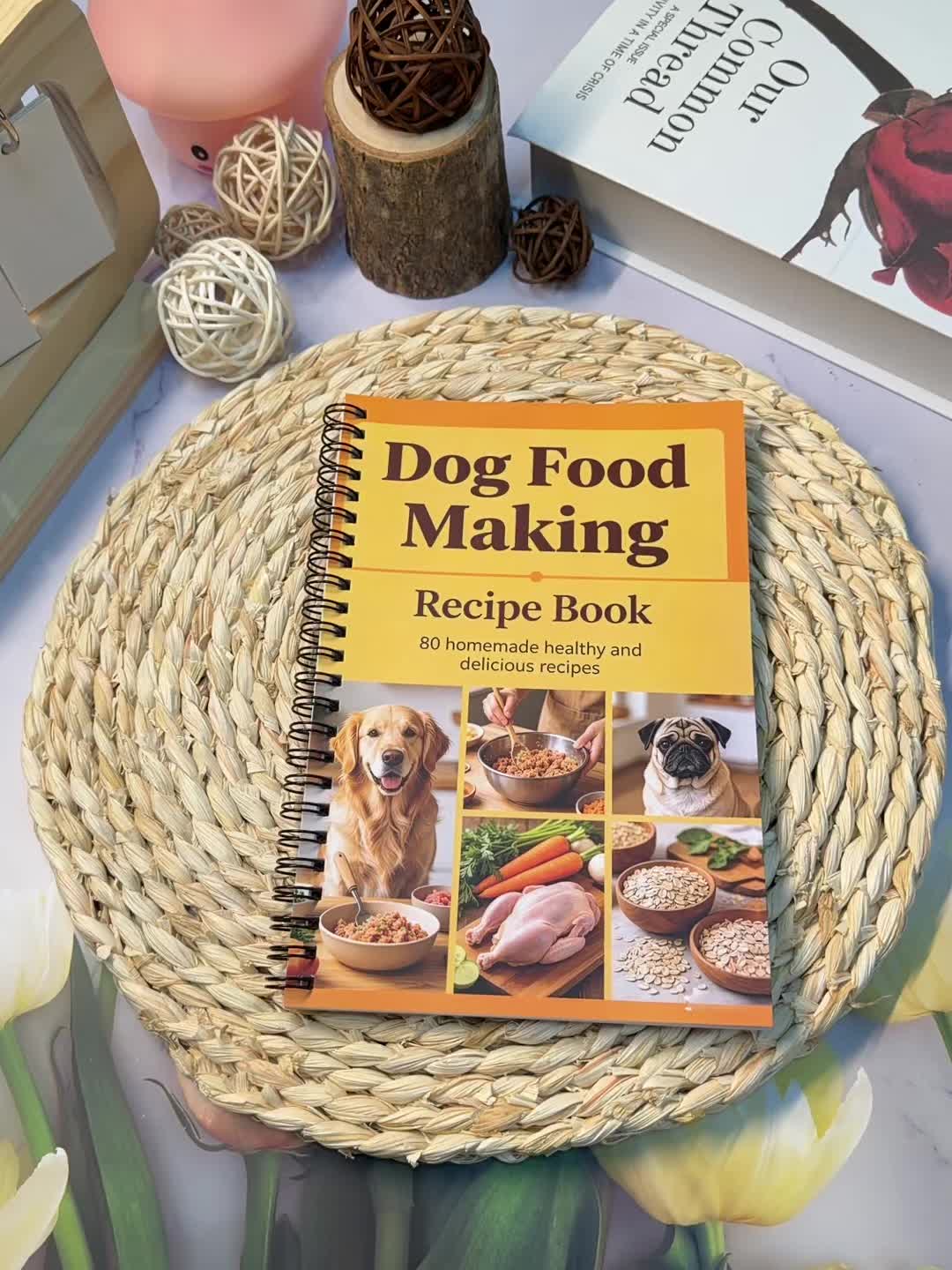 Easy Homemade Dog Food: 80+ Recipes And Production Processes/Spiral Binding, Fresh Feeding Guide for Pets, Suitable for Busy Owners, Keeping Dogs Happy And Healthy Suitable for All Breeds - Image 10