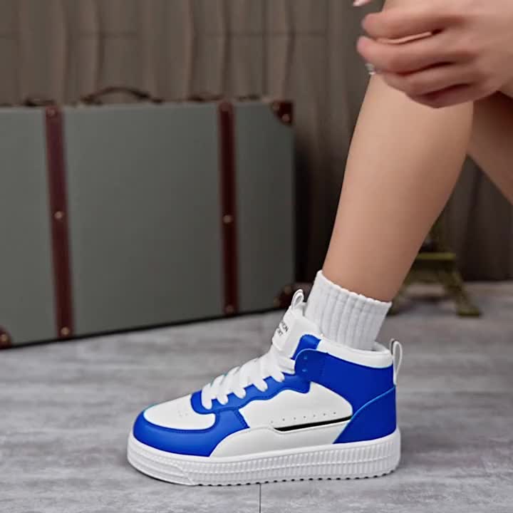 Men's & Women's High-Top Sneakers, Platform Shoes