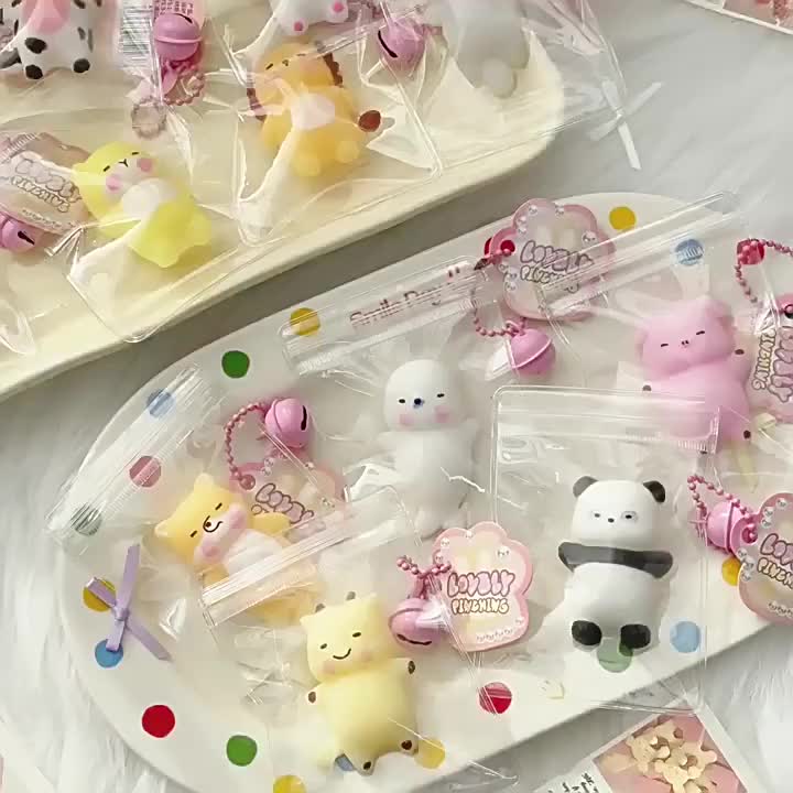 Cute Soft Squeeze Toys, 5pcs Random Styles