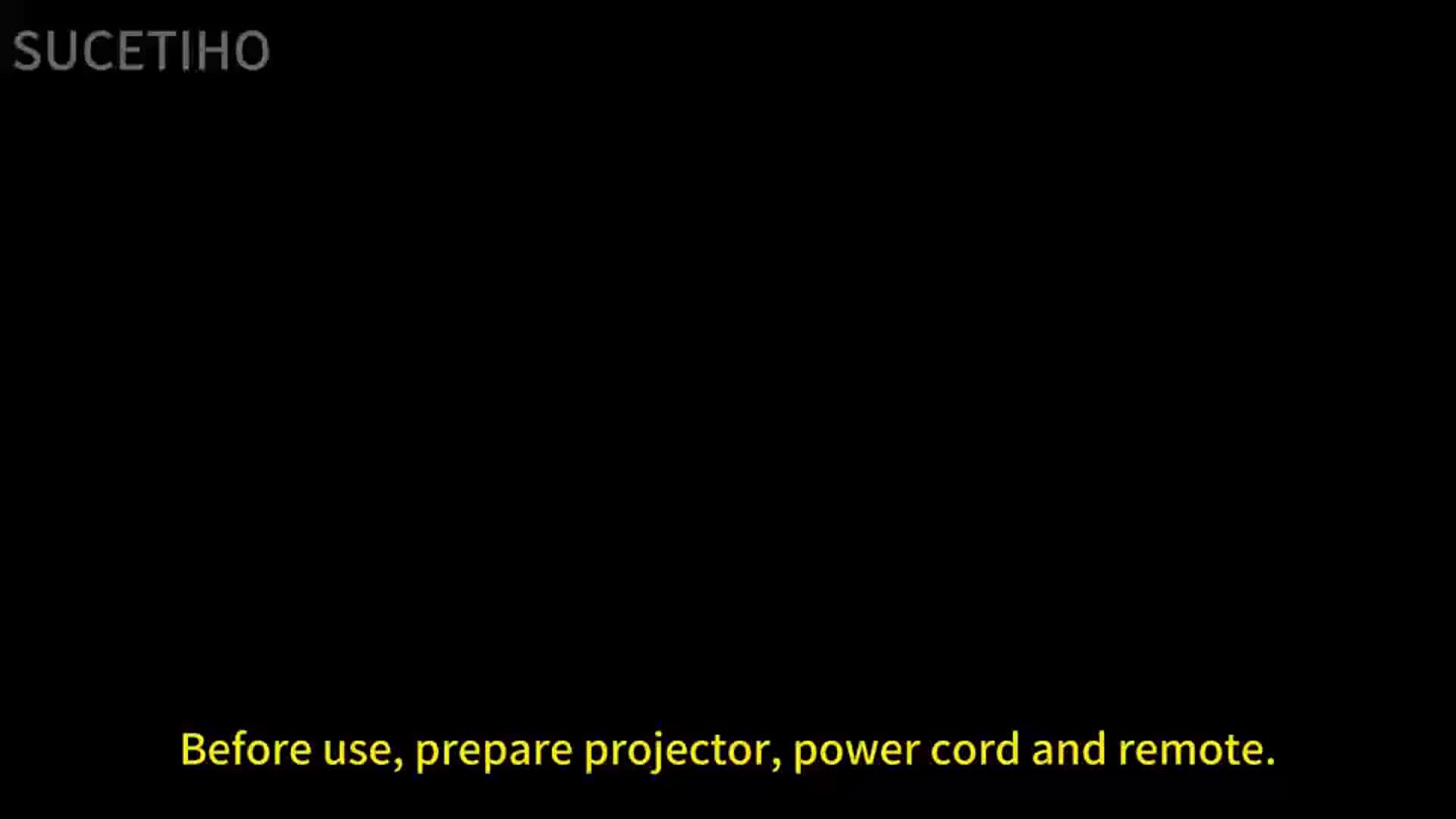 Mini Projector with WiFi and Wireless, Native 720P