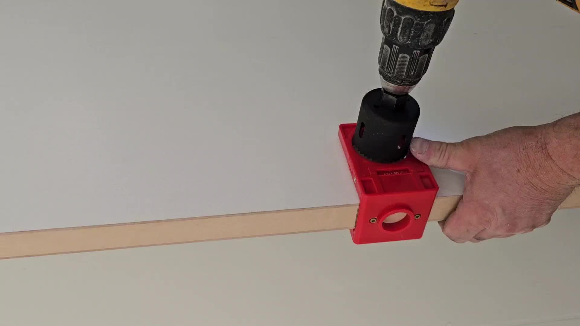 Aluminum Alloy Door Hinge Jig and Lock Installation Kit