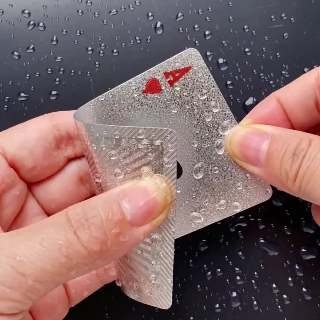 Silver Playing Cards, Thickened Hard Structure