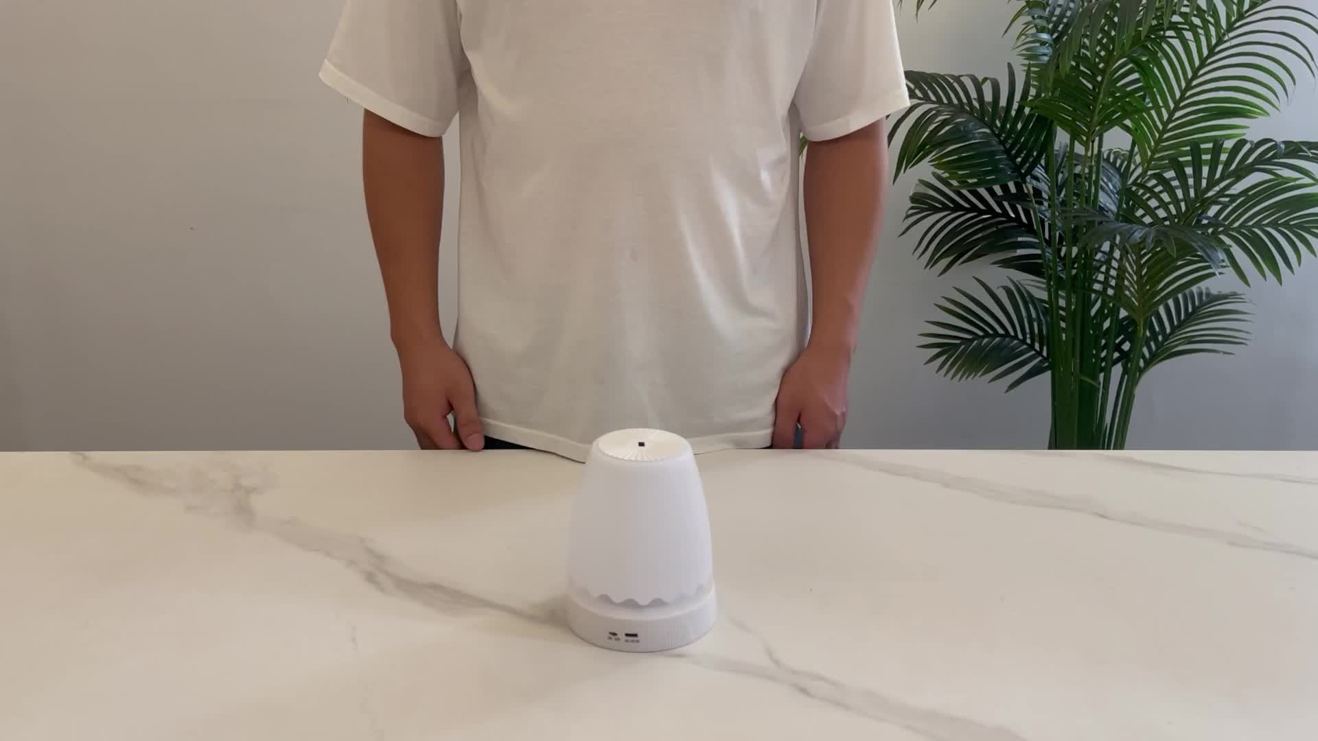 Smart Desk Lamp with Motion Sensor and Dimmable Features