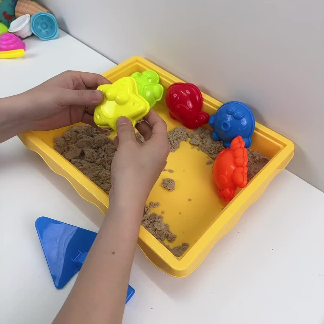 Ocean Series 6pcs Sand Mold Set for Play