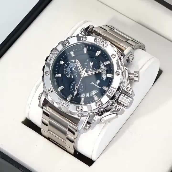 POEDAGAR Premium Business Style Men's Quartz Watch