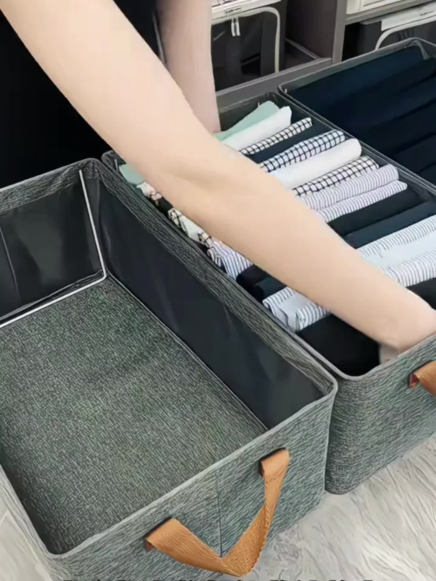 Sturdy Steel Frame Clothing Storage Box for Versatile Organisation