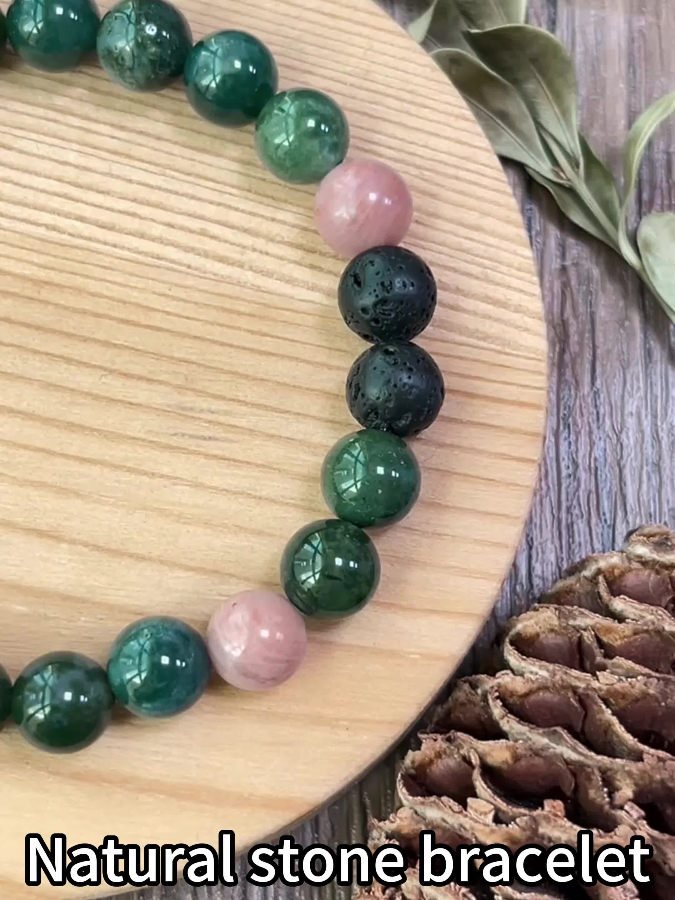 Natural Stone Tree of Life Bracelet with Birthstone Beads