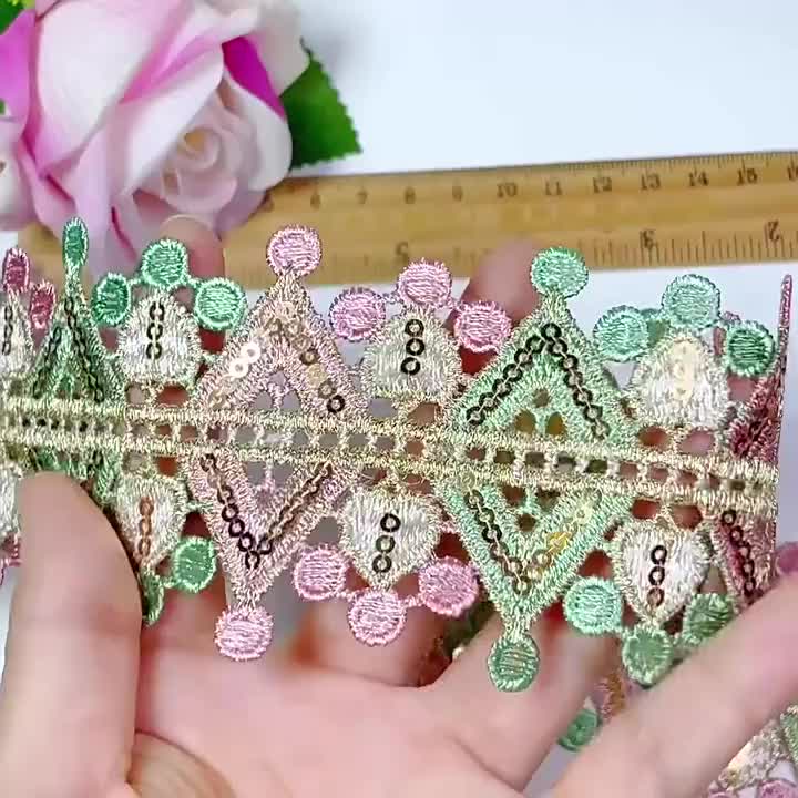 New Ethnic Style Embroidered Water-Soluble Lace