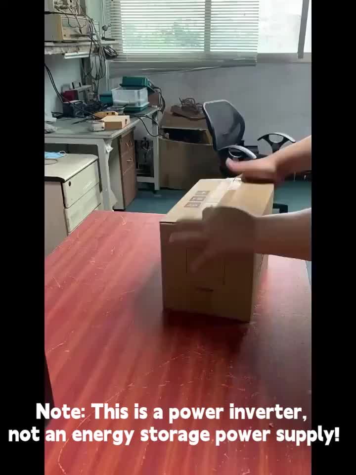 1000W/500W Inverter with Car Plug and Connecting Wire Accessories
