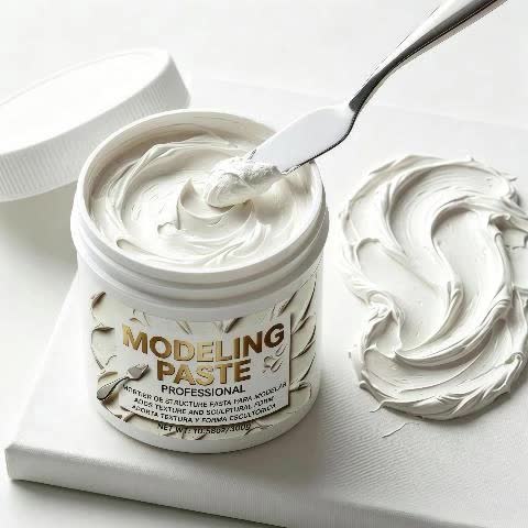 White Modeling Paste for Professional Art Sculpting