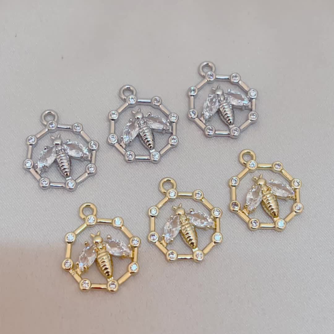3pc Light Luxury Individual Bee Pendant Jewelry Set