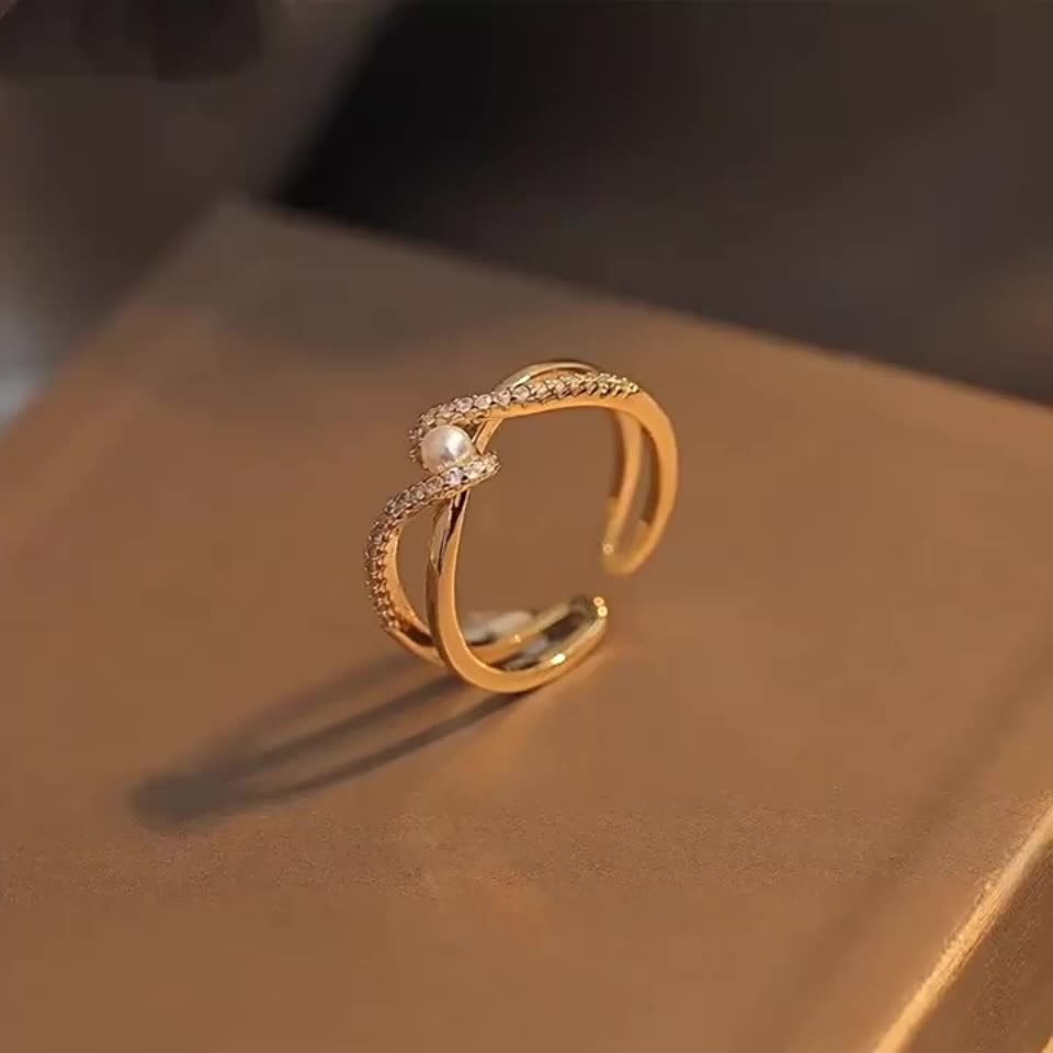 Women's Elegant Vintage Diamond-Shaped Zirconia Ring, Gift for Her