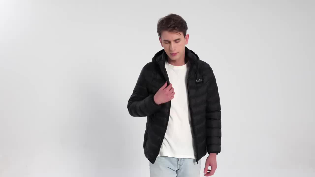 Smart Jacket with 35 Heating Zones and Temperature Control