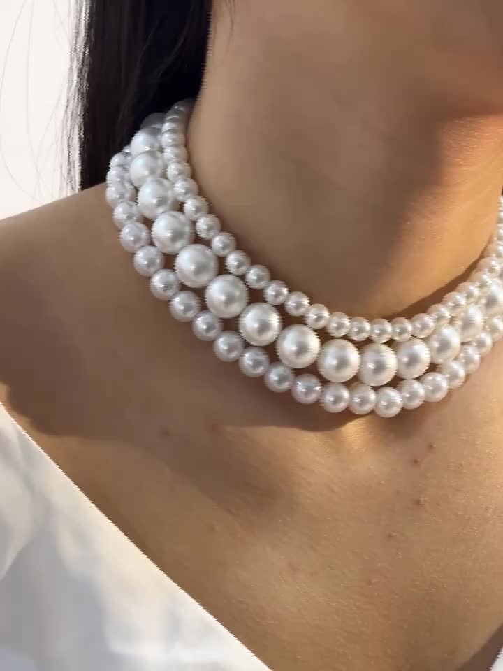 3pcs Women's Luxury Layered Collarbone Chains, Elegant Design