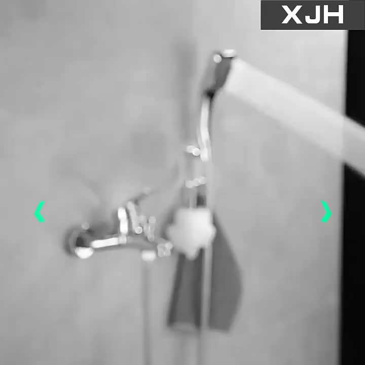 Wall-Mounted Shower Head with Dual Temperature Control