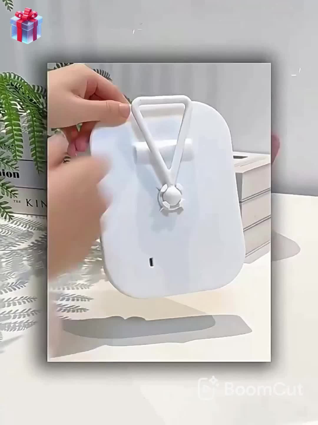 LED Makeup Mirror with 3-Color Smart Adjustable Brightness