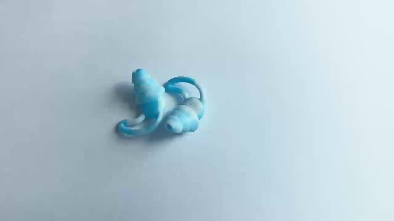 Reusable Swimming Earplugs, 4pcs Comfortable Fit for Sleep & Snoring Blocking
