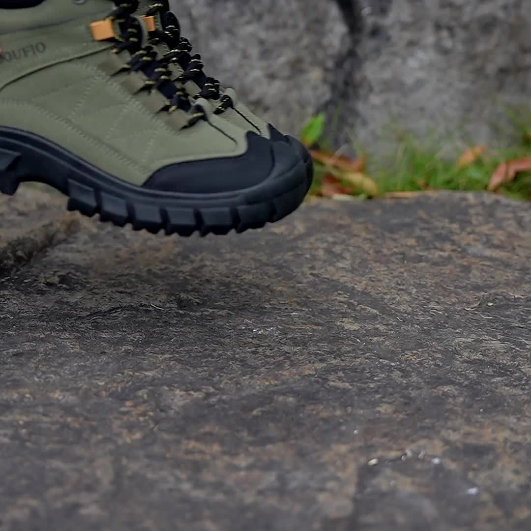 Women's Retro Boots, Thick-Soled Comfortable Wide Toe Outdoor Shoes