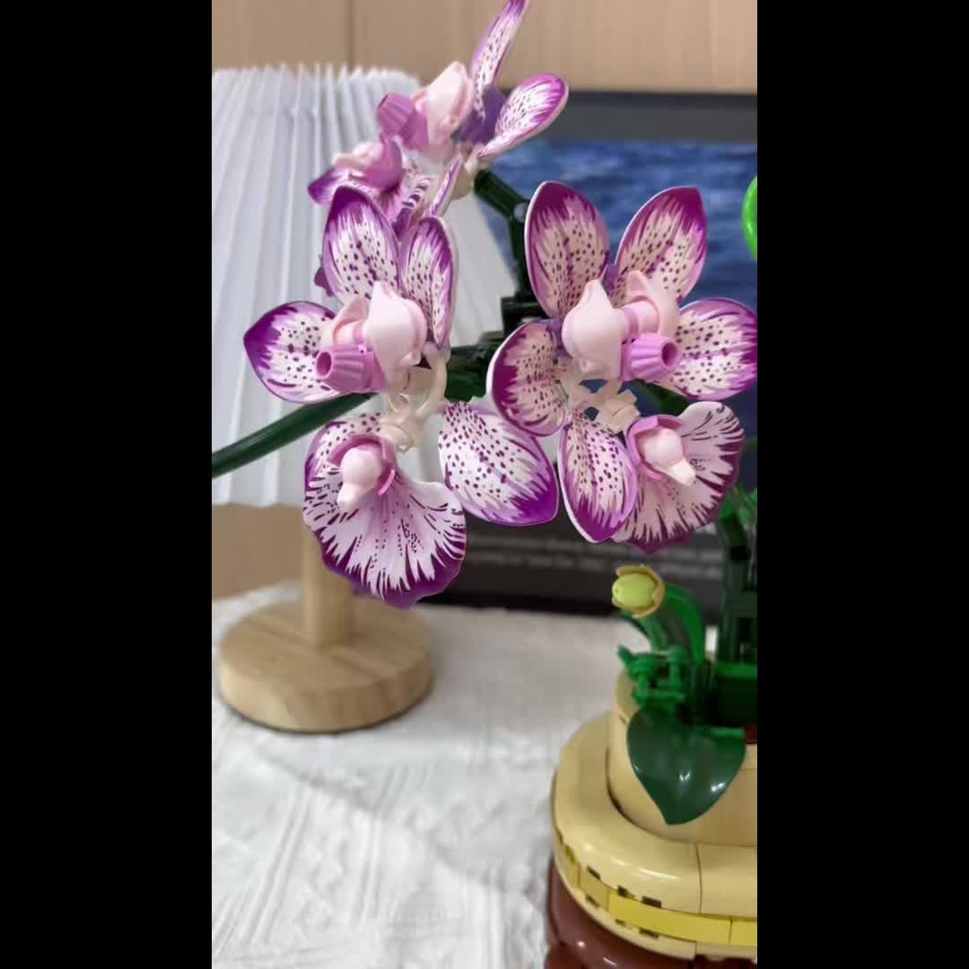 Orchid Model Building Blocks, Realistic Gift