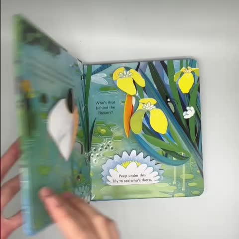 Durable Pop-Ups Learning Material for Family Reading