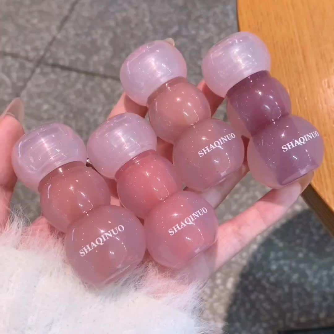 Clear Watery Lip Glaze for Moisturizing Mirror Finish