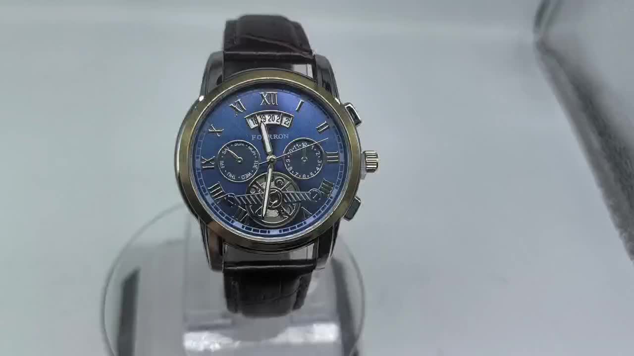 Fully Automatic Quartz Watch with Minimalist Design