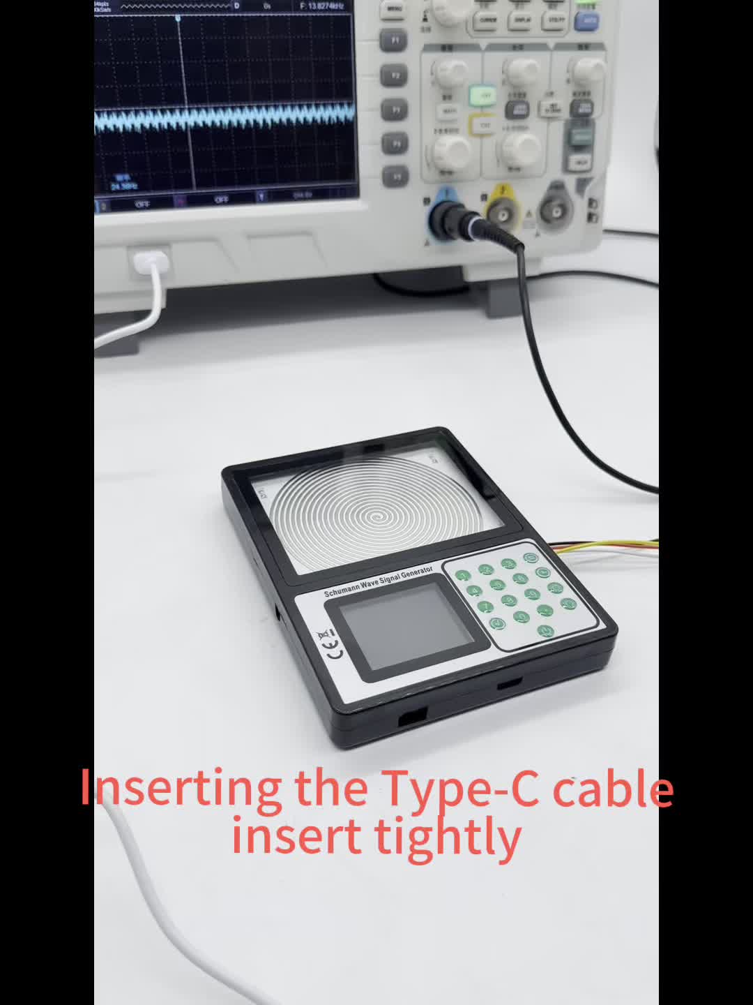 Schumann Resonance Generator with Adjustable Frequency