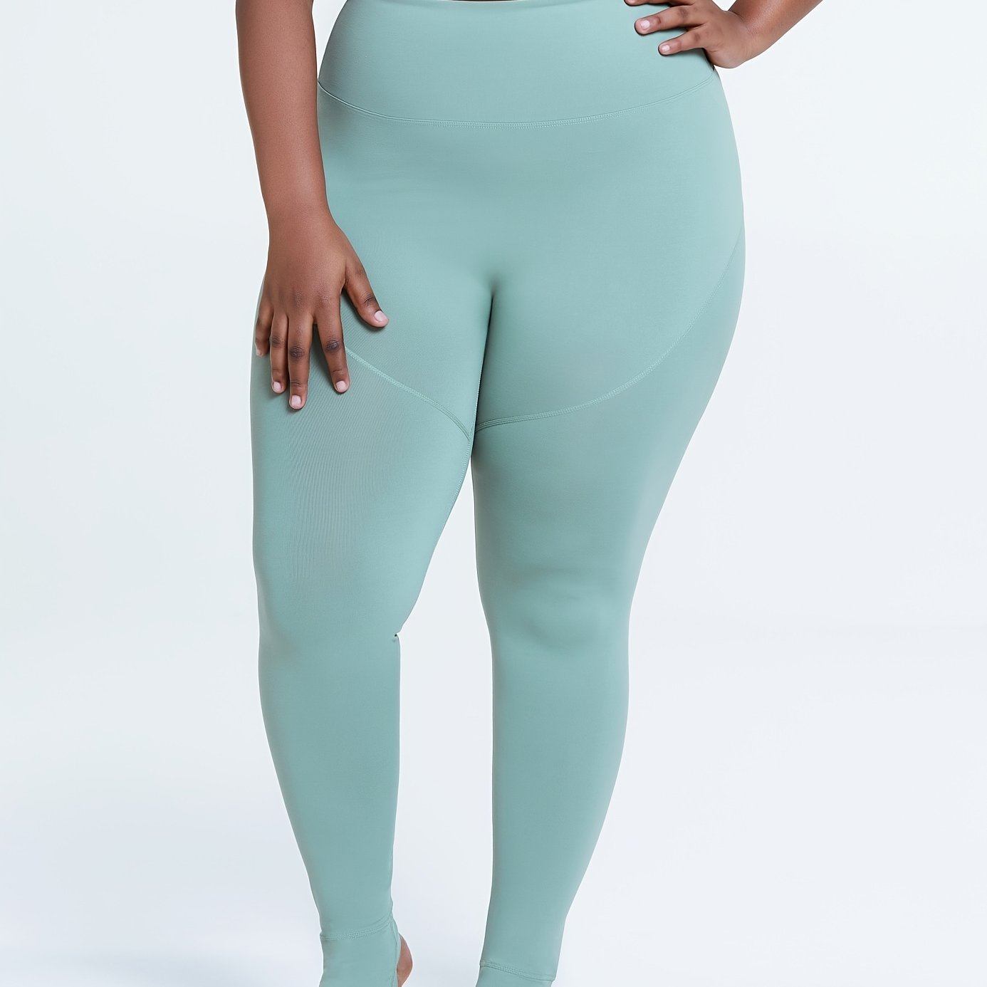 Plus Size Quick Drying High Breathable Sports Leggings - Temu