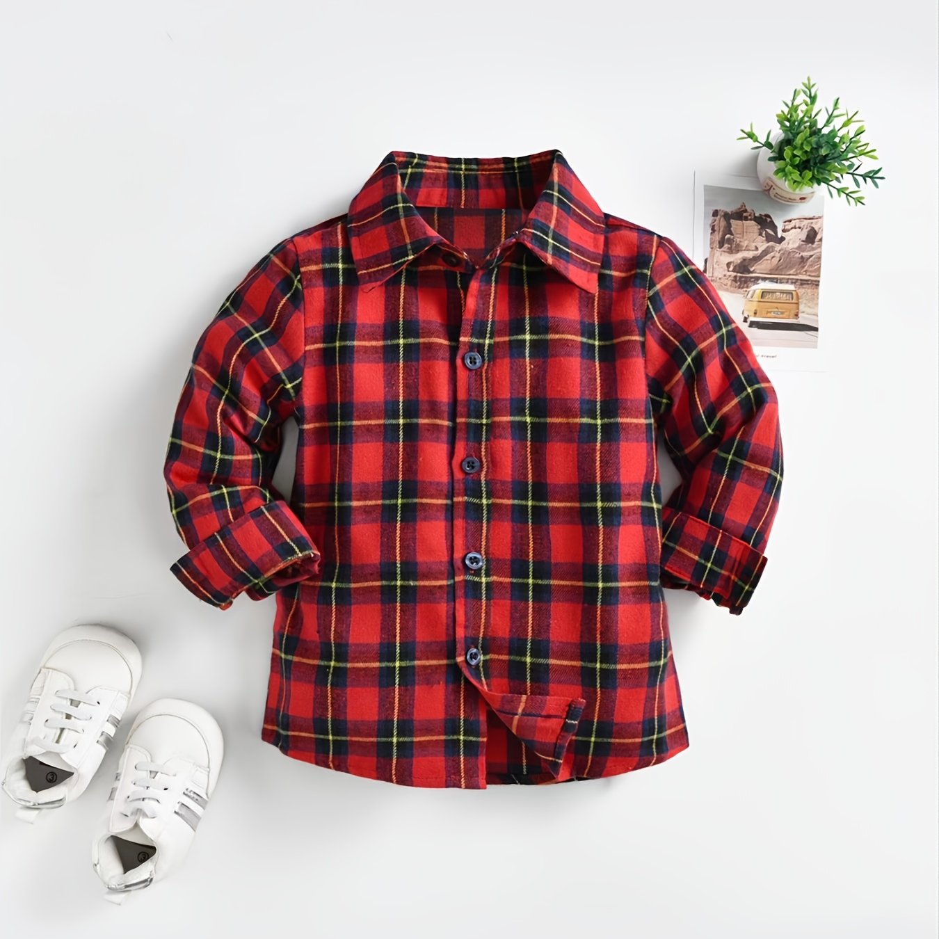 New Long-sleeve Shirt For Big Kids, Boys' Casual Spring/autumn Children's