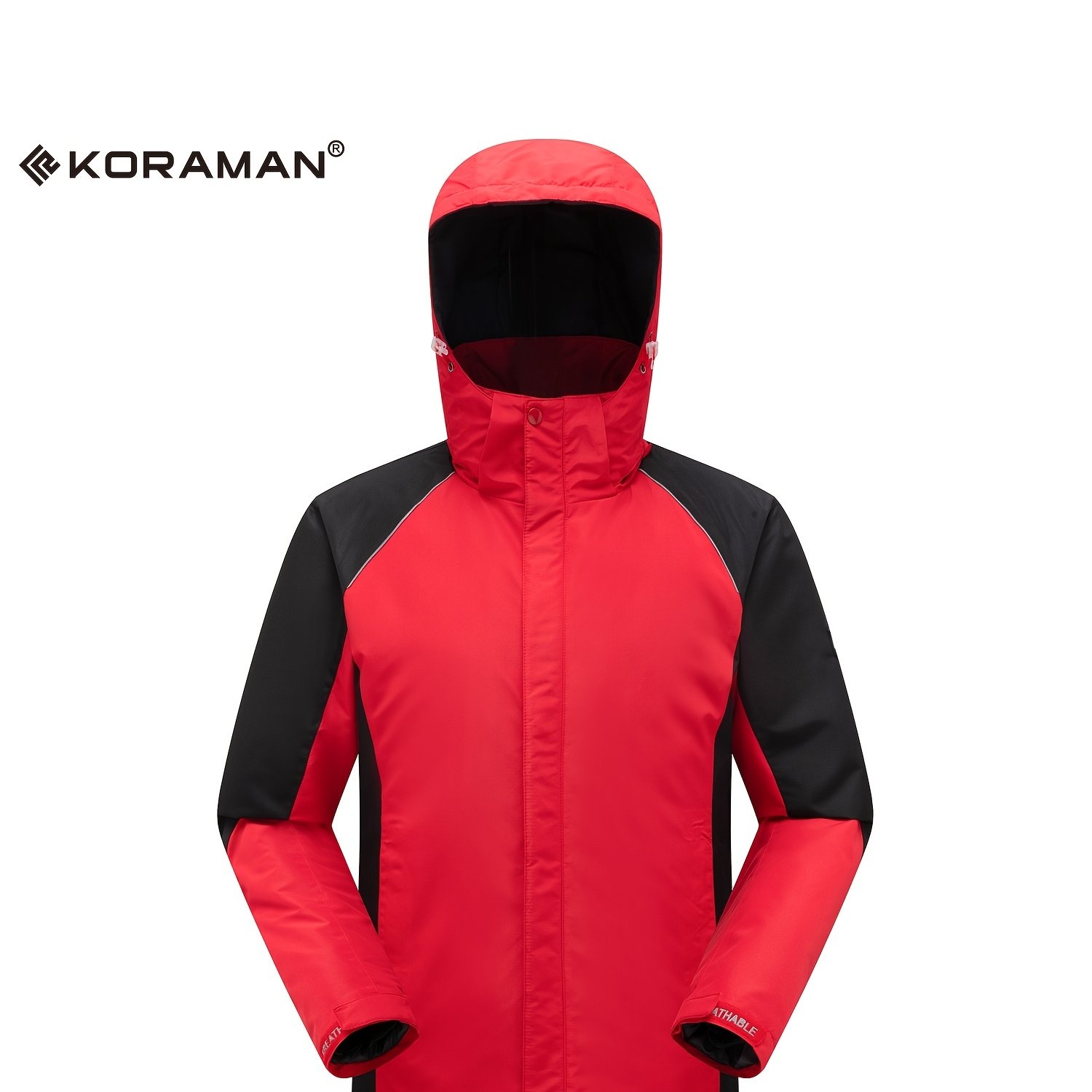 Koraman Men's Waterproof Ski Jacket With Warm Fleece Liner Windproof Winter  Snow Coat For Mountain Adventures Temu