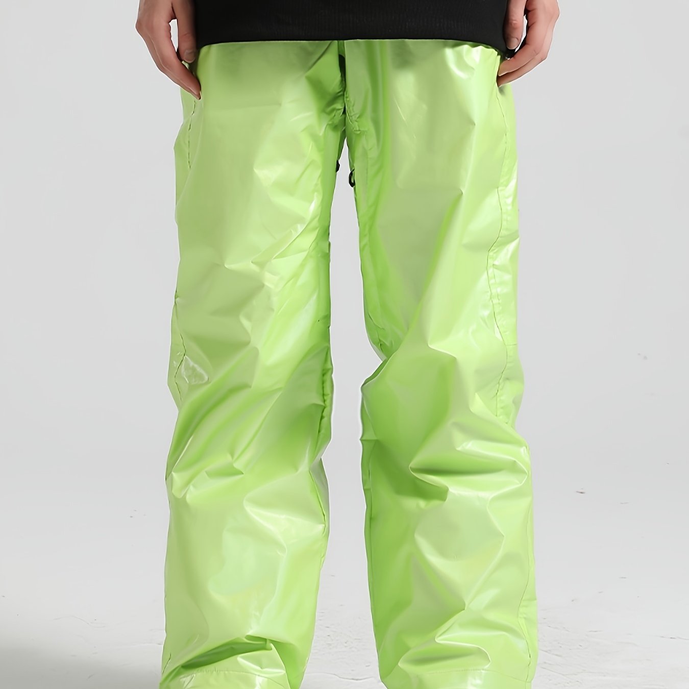 Gsousnow Men's Waterproof Ski Pants Loose Fit Winter Outdoor - Temu